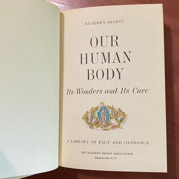 Readers Digest Our Human Body Its Wonders and Its Care Hardcover with Sleeve 60s - Picture 6 of 9